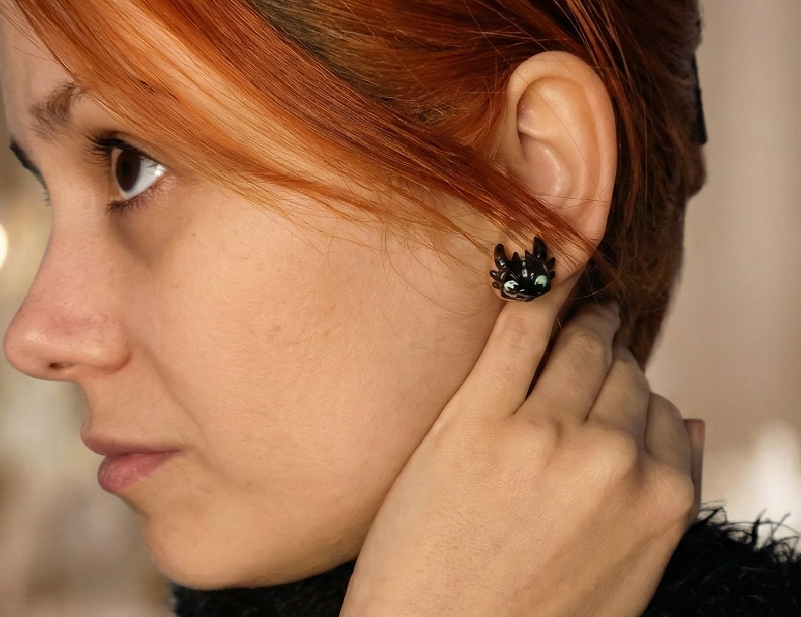 Pendientes y collar, DESDENTAO