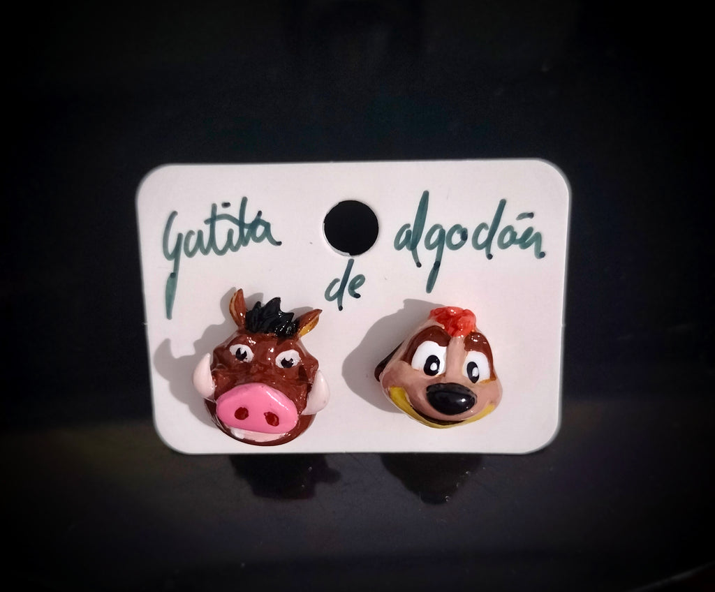 Pendientes, Timon y Pumba