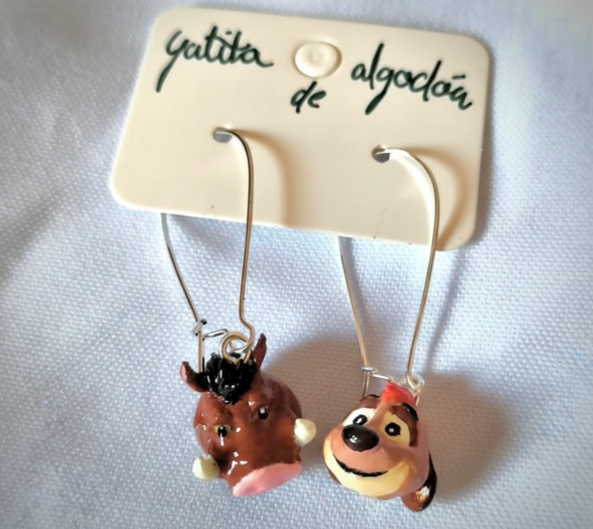 Pendientes, Timon y Pumba