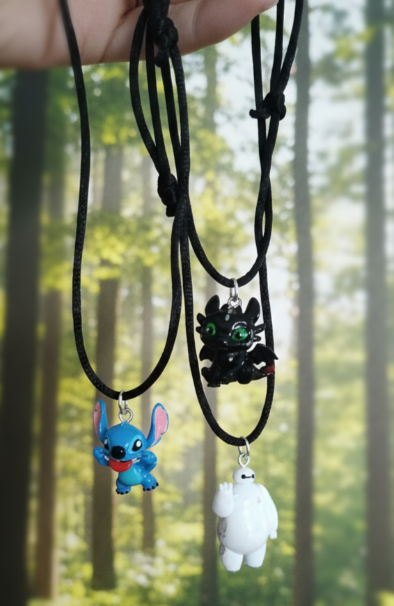 Collares, Stitch/B max/Desdentao.