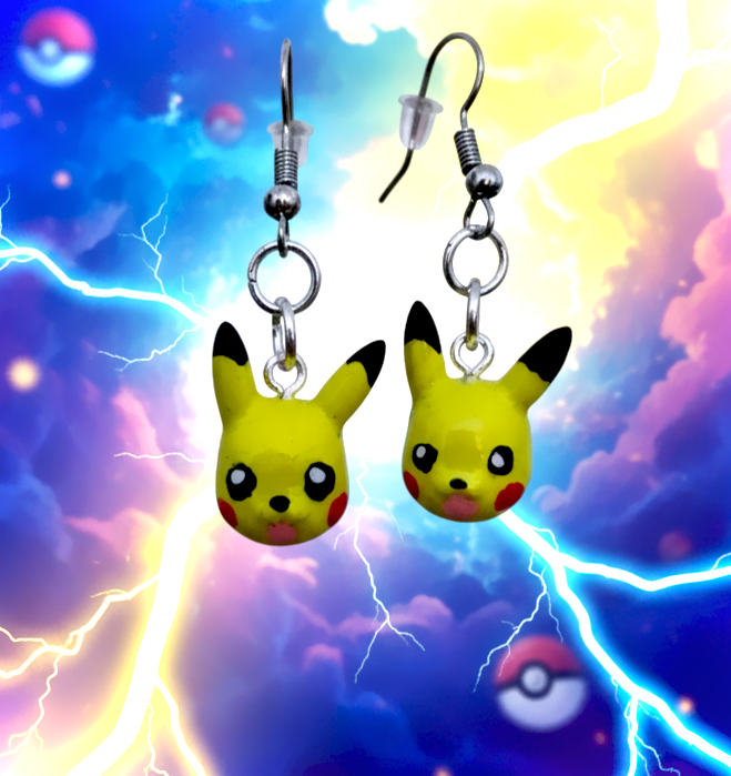 Colección Pendientes y Collar, PIKACHU