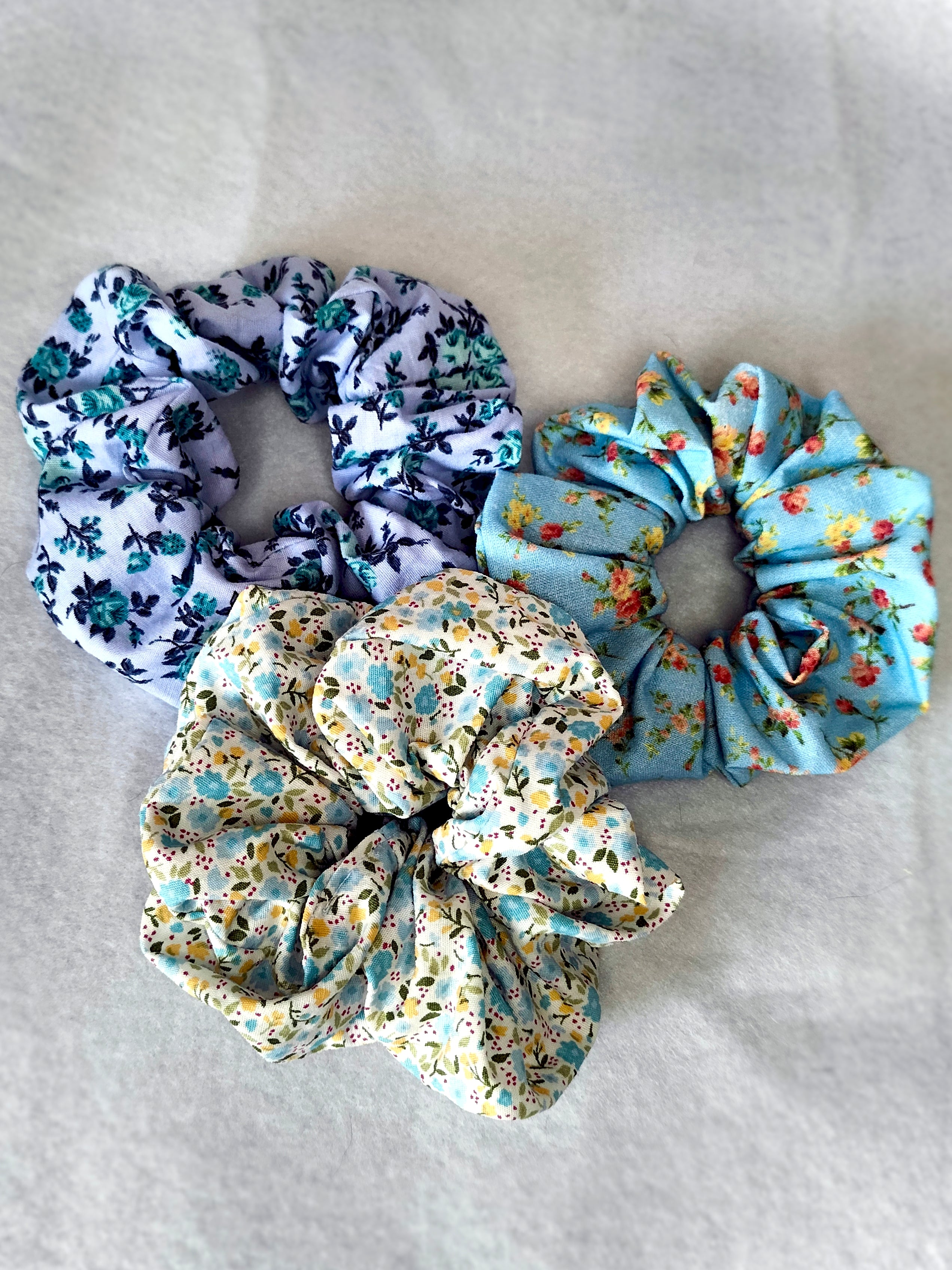 Scrunchies Floral